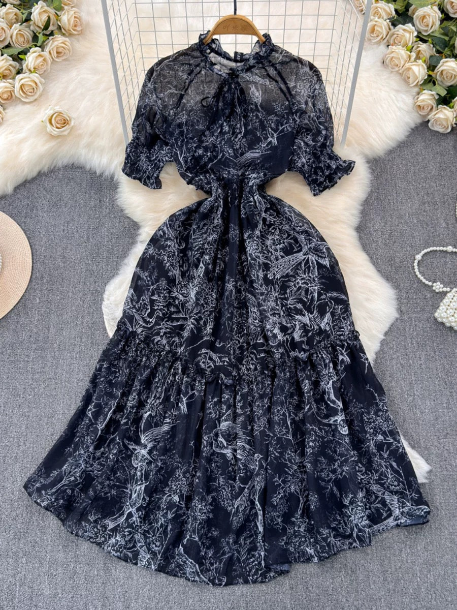 Black birthday dress