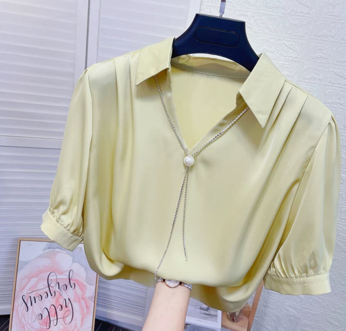 Mindley Satin Shirt