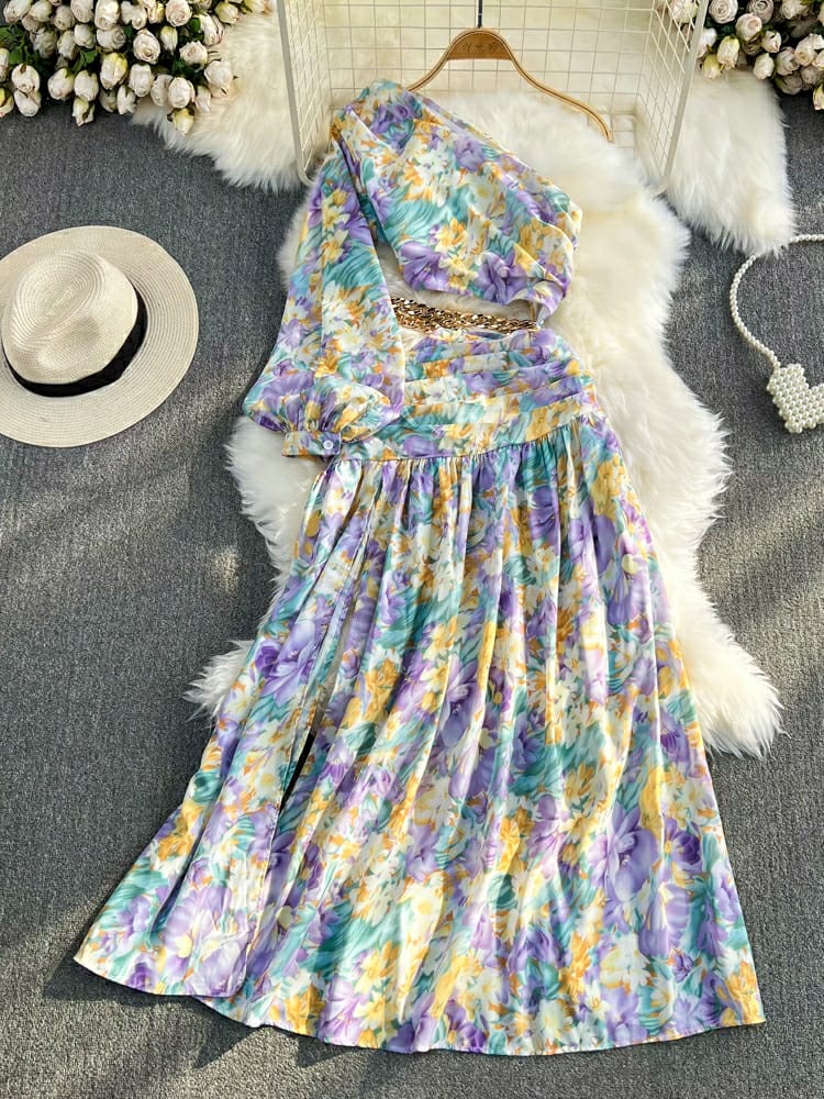 Lavender Chain Dress