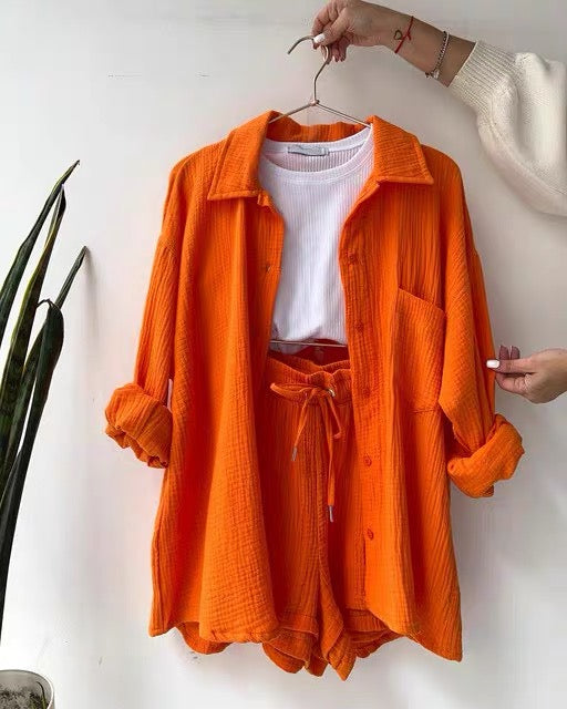 Orange Two Piece Set