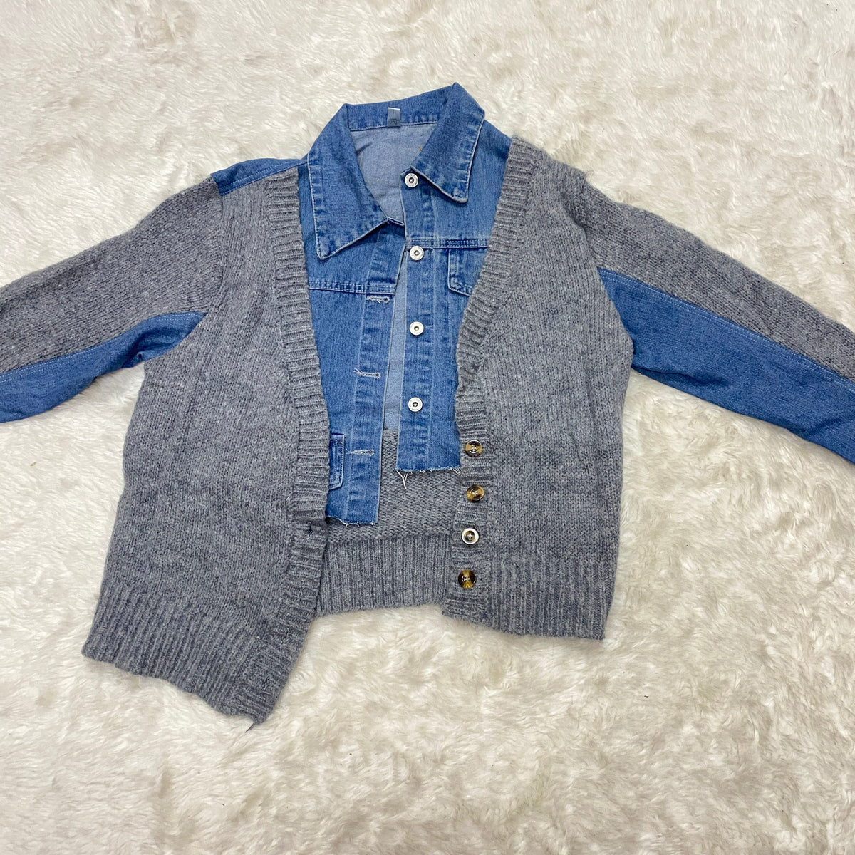 Helga Denim Cardigan Jacket